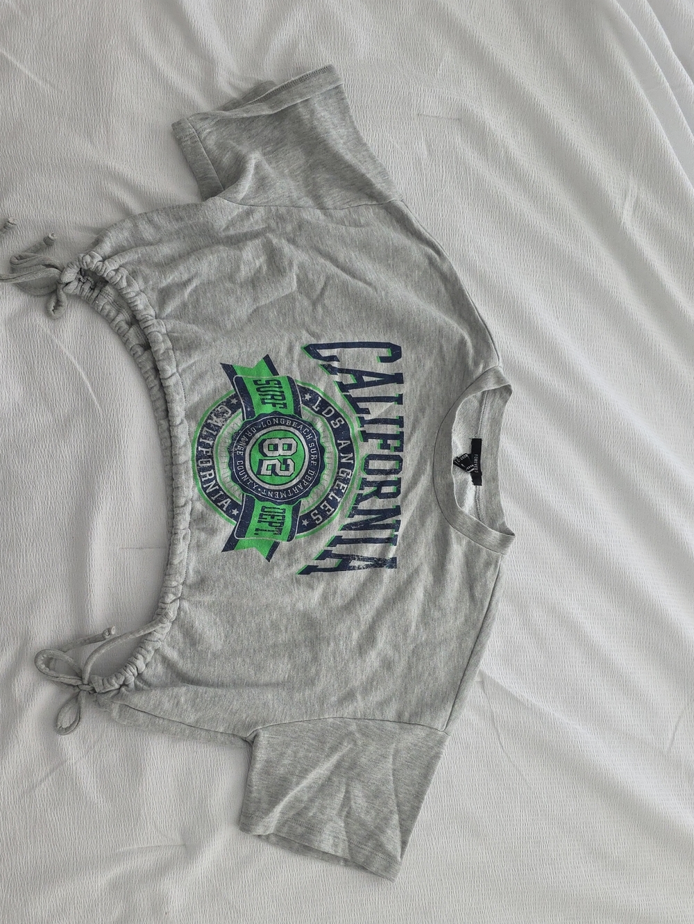 Forever 21 California Crop Tee